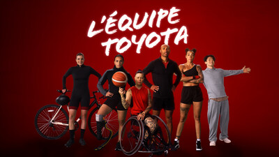 les athlètes de l'équipe toyota (Groupe CNW/Toyota Canada Inc.)