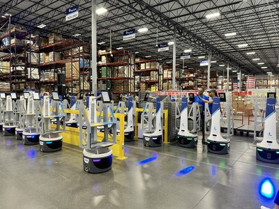 BayCare is taking order fulfillment to new heights and redefining operational efficiency with the implementation of cutting-edge robotics at its 258,000-sq ft. BayCare Integrated Service Center in Florida. (PRNewsfoto/BayCare Health System)