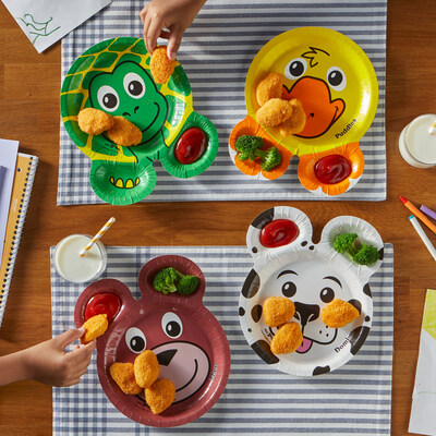 Zoo Pals™ Plates will be available on August 17th, just in time for the fall and back-to-school.