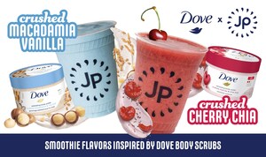 DOVE AND JUICE PRESS ANNOUNCE LIMITED-TIME SMOOTHIE COLLABORATION INSPIRED BY THE INDULGENT INGREDIENTS AND CREAMY TEXTURE OF DOVE BODY SCRUBS