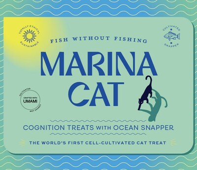 Marina Cat Package Cell-Cultivated Cat Treats (CNW Group/CULT Food Science Corp.)