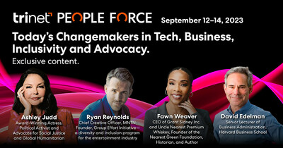 TriNet Announces Speakers for TriNet PeopleForce 2023