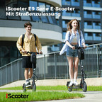 E-Scooter Mit Straßenzulassung von iScooter: Der perfekte Begleiter für Schüler zum Schulanfang