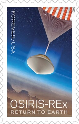 U.S. Postal Service to issue OSIRIS-REx stamp.