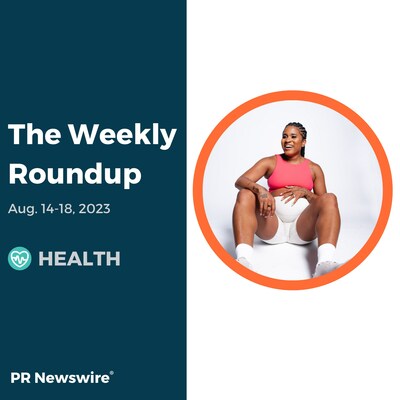 PR Newswire Weekly Health Press Release Roundup, Aug. 14-18, 2023. Photo provided by MyFitnessPal. https://prn.to/3OZBWNE