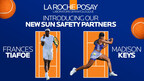 La Roche-Posay is the Official Sunscreen of the US Open for the 2nd year with New Sun Safety Partners Frances Tiafoe and Madison Keys