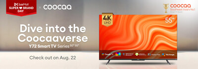 coocaa &amp; Lazada Will Offer a Super Surprise and a Better Life on Super Brand Day