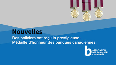 L'ABC annonce les rcipiendaires du Prix d'application de la loi des banques canadiennes (Groupe CNW/Association des banquiers canadiens)