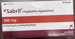 Avis public - Sachets de 500 mg de Sabril (vigabatrin) contenant des traces d'un autre médicament
