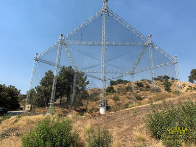 NASA JPL Netted Drone Enclosure