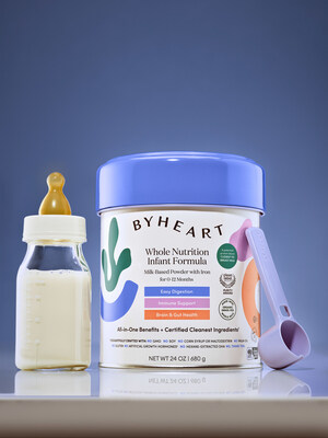 ByHeart, the Only New U.S.-Made Brand to Rewrite the Infant Formula Recipe from Scratch, Announces Retail Debut Nationwide, to be Followed by Highly Anticipated DTC Relaunch
