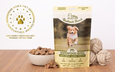 Badlands Ranch Superfood Bites Beef Liver Treats Wins