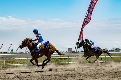 The 24th Jirem Horse Racing Festival kicks off in Horqin Left Banner, Tongliao city, Inner Mongolia autonomous region on Aug. 18, 2023. [Photo/China.org.cn]