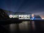 PRIDE SHINES BRIGHT: PEPSI MAX® PROJECTS MILLIE BRIGHT ON THE CLIFFS OF DOVER TO CELEBRATE LIONESSES