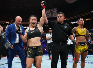 Monster Energy's Zhang Weili Defends Women's Strawweight World Championship Title at UFC 292 in Boston