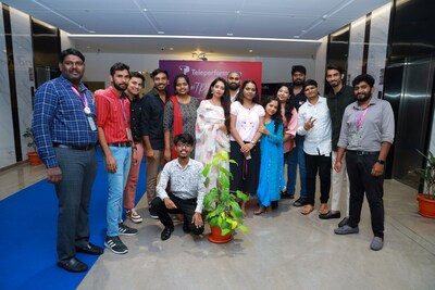 Teleperformance employees celebrate the Company's new site in Hyderabad, India. The new center in Hyderabad currently has 500 employees dedicated to Teleperformance’s Global Business Services practice. Teleperformance has grown its Global Business Service practice in India to more than 3,300 staff.