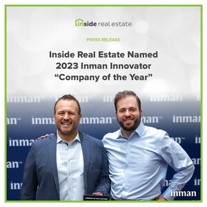 Inside Real Estate Named 2023 Inman Innovator "Company of the Year"