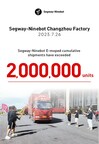 Segway-Ninebot تتجاوز الشحنات بـ 2 مليون وحدة - إعداد سجلات نمو الصناعة، ابتكار اتجاهات سفر جديدة