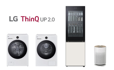 LG Electronics' home appliance product lineup with LG ThinQ UP 2.0