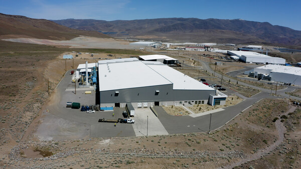 American Battery Technology Company’s commercial-scale, lithium-ion battery recycling facility located in the Tahoe-Reno Industrial Center in Nevada.  Photo shows ABTC equipment being moved into the existing facility.