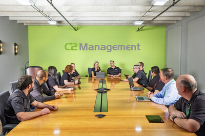 C2 Management Leadership Team meeting at its Berryville, Virginia headquarters location