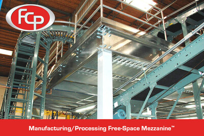 Free-Space™ Manufacturing/Processing Mezzanine
