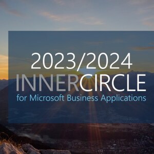 Sunrise Technologies Achieves the 2023-2024 Microsoft Business Applications Inner Circle Award