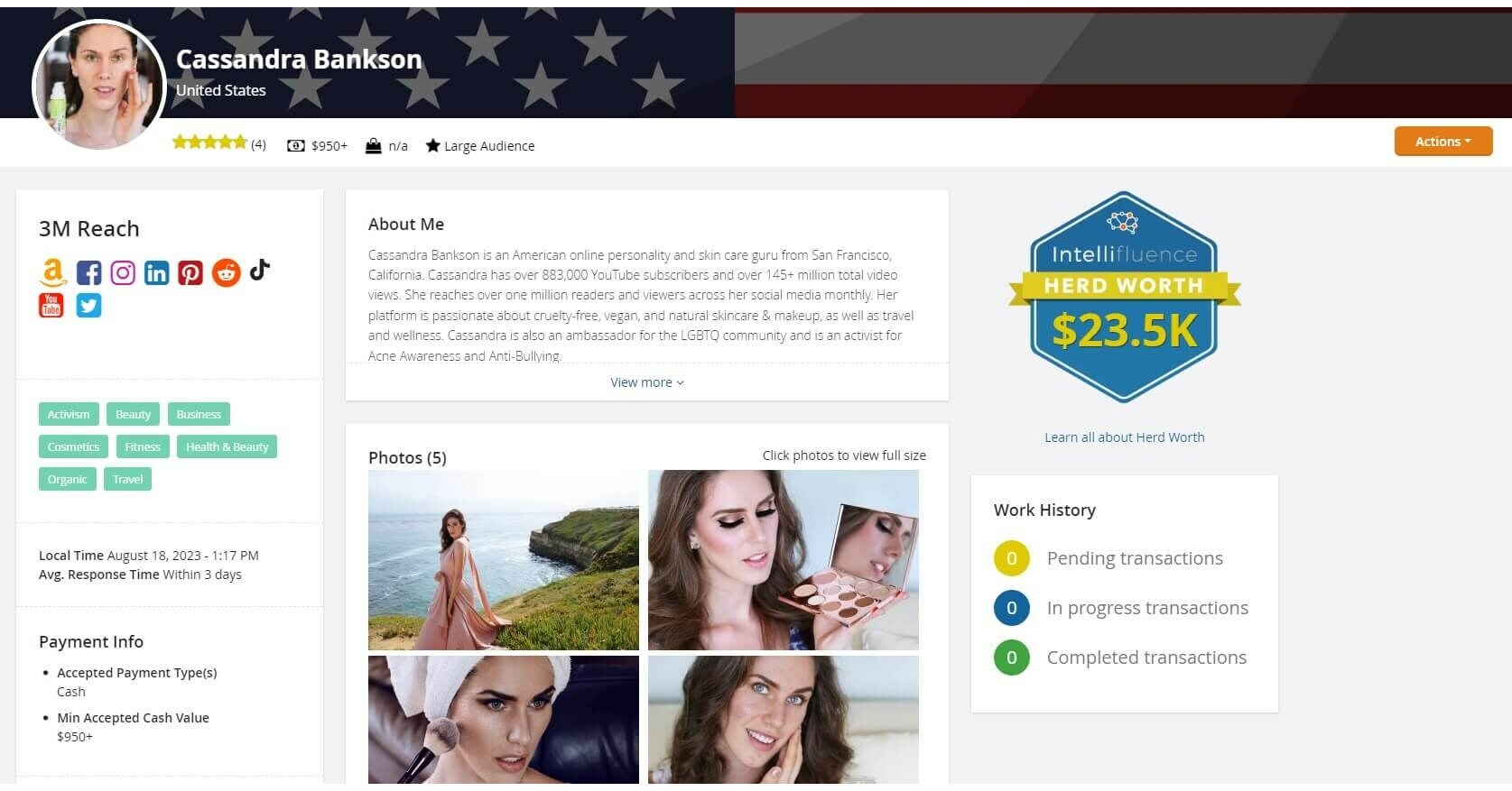 Intellifluence Launches Revolutionary Method of Ranking Influencers: Herd Worth