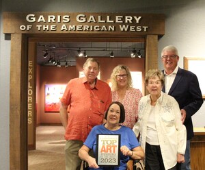 The Garis Gallery of the American West is honored as a "Top Art Museum of the West 2023" by True West Magazine