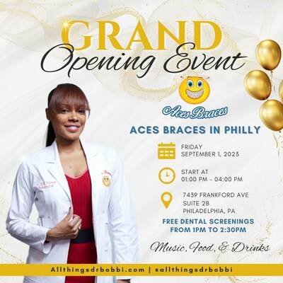 Aces Braces Grand Opening in Philadelphia September 1, 2023