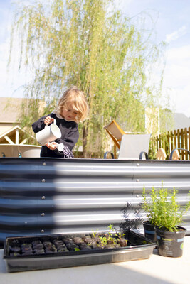 Nurturing young gardeners: Our Vego Garden Kids program inspires children to cultivate their own gardens, connecting them with nature from an early age.