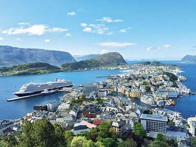 Ålesund will be the first port of call on Holland America Line’s New 28-Day Legendary Voyage