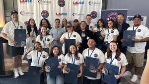 California Credit Union and Los Angeles Unified School District Award 2023 "Rookie of the Year" Teacher Awards