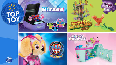 Spin Master Delivers The Magic with Four Toys Named to Walmart’s 2023 Top Toys List. (CNW Group/Spin Master)