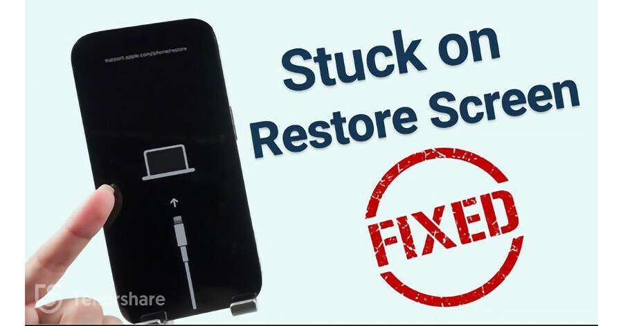 how-to-fix-iphone-stuck-on-restore-screen-ios-17-16-supported