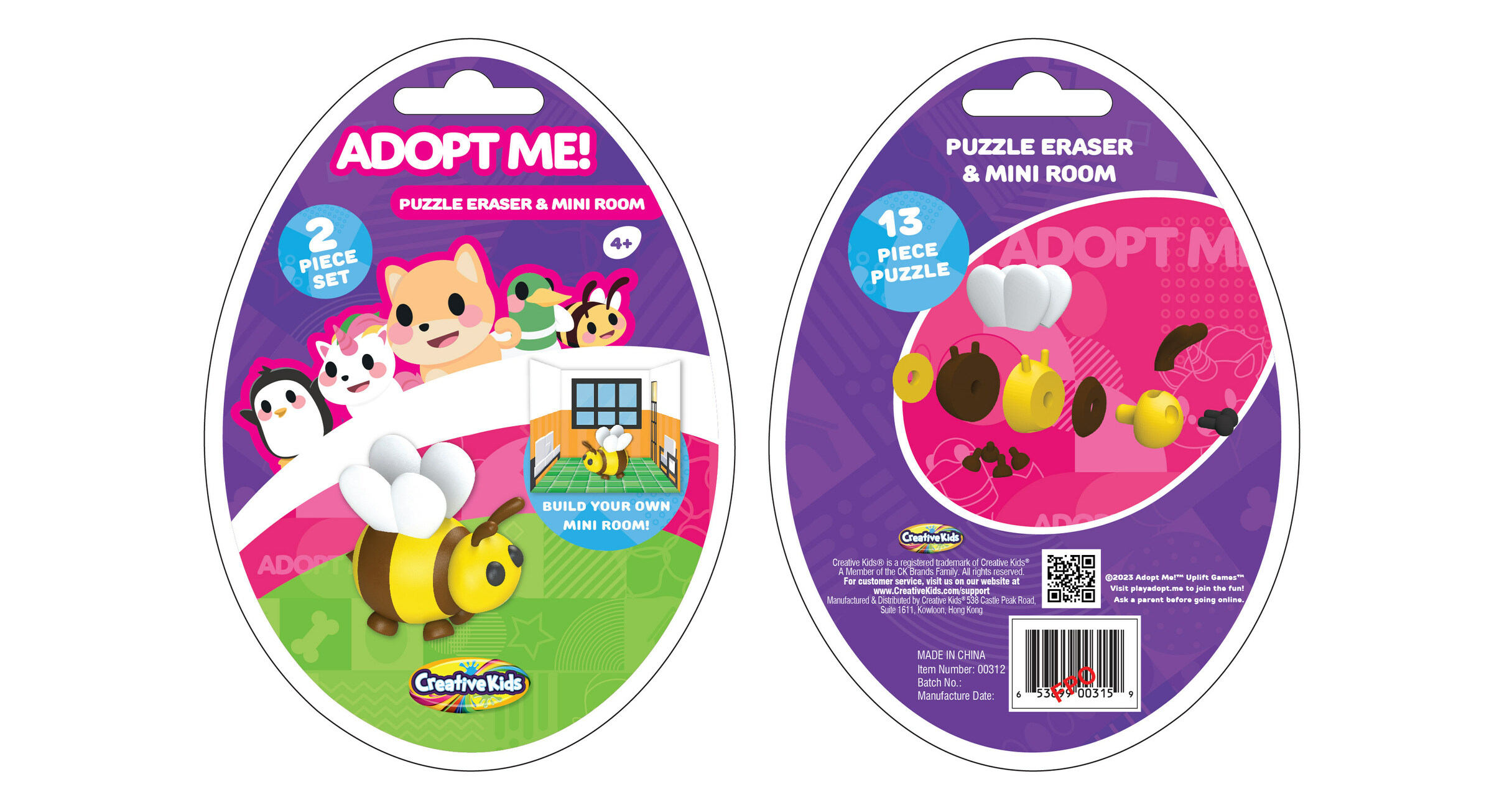 Creative Kids Group Launches Product Line with Uplift for Adopt Me!