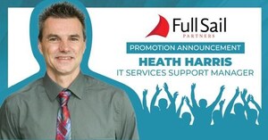 Full Sail Partners Promotes Heath Harris to IT Services Support Manager