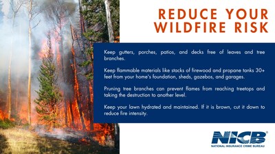 Reduce  Your Wildifire Risk