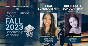 The Dominguez Firm Congratulates Our Fall 2023 Scholarship Winners