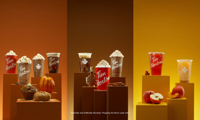 Savor the Tastes of Fall with a Variety of Tim Hortons® Seasonal