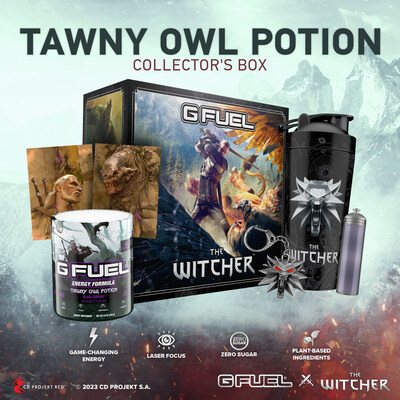 G FUEL x Genshin Impact | Traveler's Ale Collector's Box | Tub & Shaker Cup