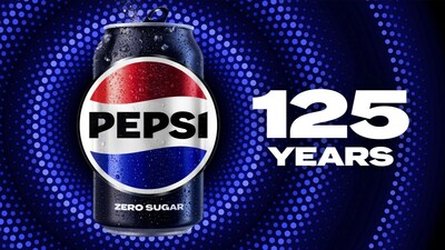 Pepsi is celebrating its 125th anniversary while entering its next era as its new logo and packaging begins to roll into market.