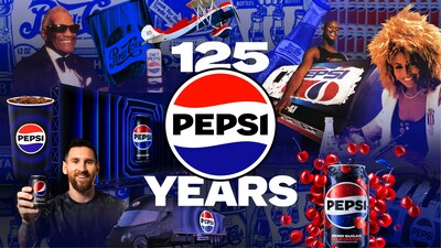 Over the next 125 days, Pepsi will celebrate its iconic history where it has lived at the center of pop culture –in sports, music, and entertainment – and look ahead to the brand’s next 125 years.