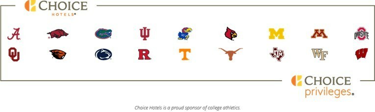 Choice Privileges offering College Sports Experiences bookable with points