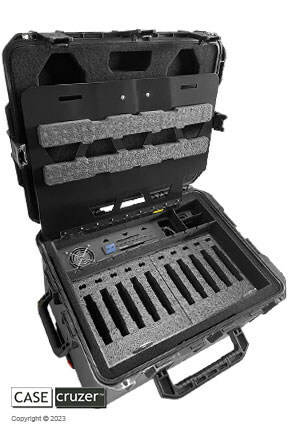New CaseCruzer Thunder-3 Sync 'N' Charge Mobile Stations Unveil Military-Grade Charging Solution for US Air Force iPad Devices