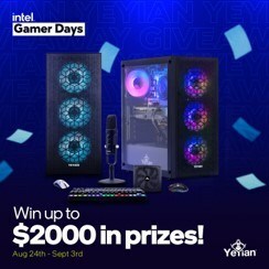 YEYIAN GAMING Launches Epic PC Promotions and Over USD2K Prizes for Intel Gamer Days 2023_press release0824_banner2