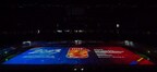 Le spectacle de la cérémonie d'ouverture faisant appel au 3D à l'œil nu présenté par Unilumin lors du Championnat du monde féminin 2023 de hockey sur glace de l'IIHF a ébloui les spectateurs