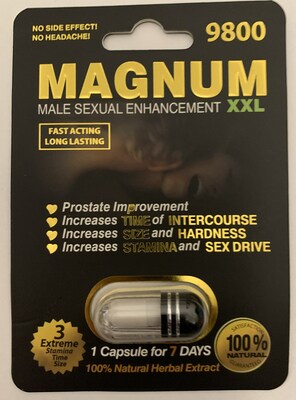 Magnum XXL 9800 (Groupe CNW/Santé Canada)