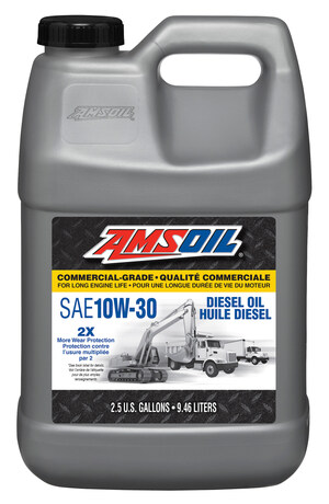 AMSOIL INC. Launches New 10W-30 Commercial-Grade Diesel Oil