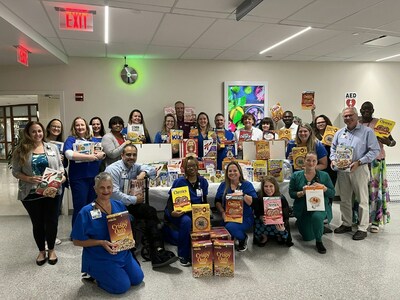 BayCare team members recently donated thousands of pounds of cereal to support food insecurity initiatives in our community.